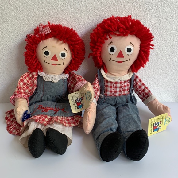 original raggedy ann and andy dolls